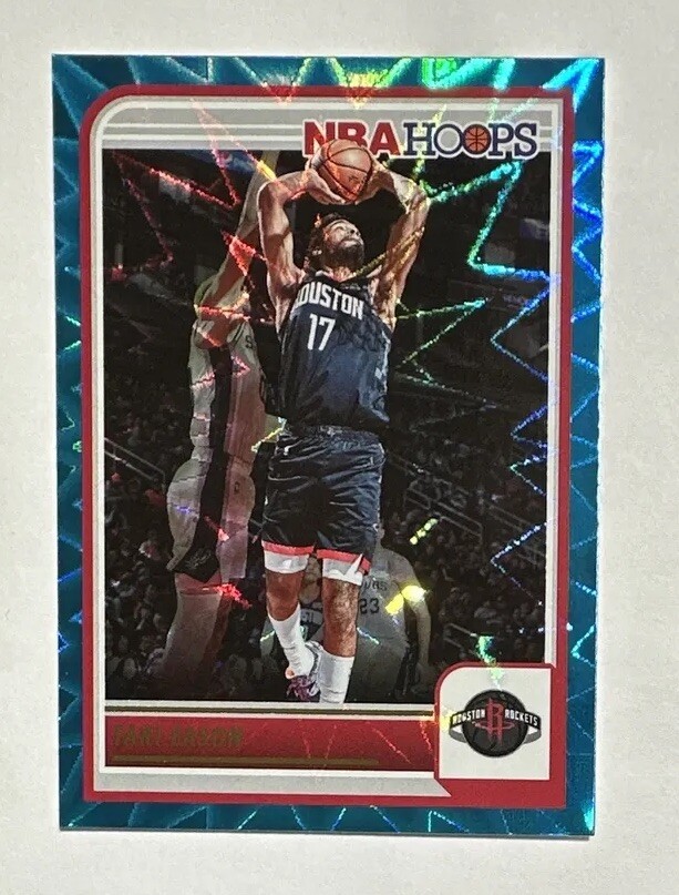 Tari Eason 2023-24 NBA Hoops Teal Explosion #192 Houston Rockets Basketball