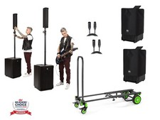 2x RCF EVOX J8 2-Way DJ Powered Array Column ...