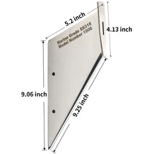 Skeg Guard Skeg Protector 27071 For MERCURY MARINER Sea Pro 4.25" 2001-Present