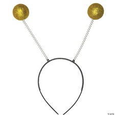 Gold Alien Antenna Headpiece - Morris