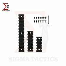 3 PCs Polymer Keymod Picatinny Weaver Rail  W/ 2" 5 Slot  3" 7 Slot  5" 13 slot 