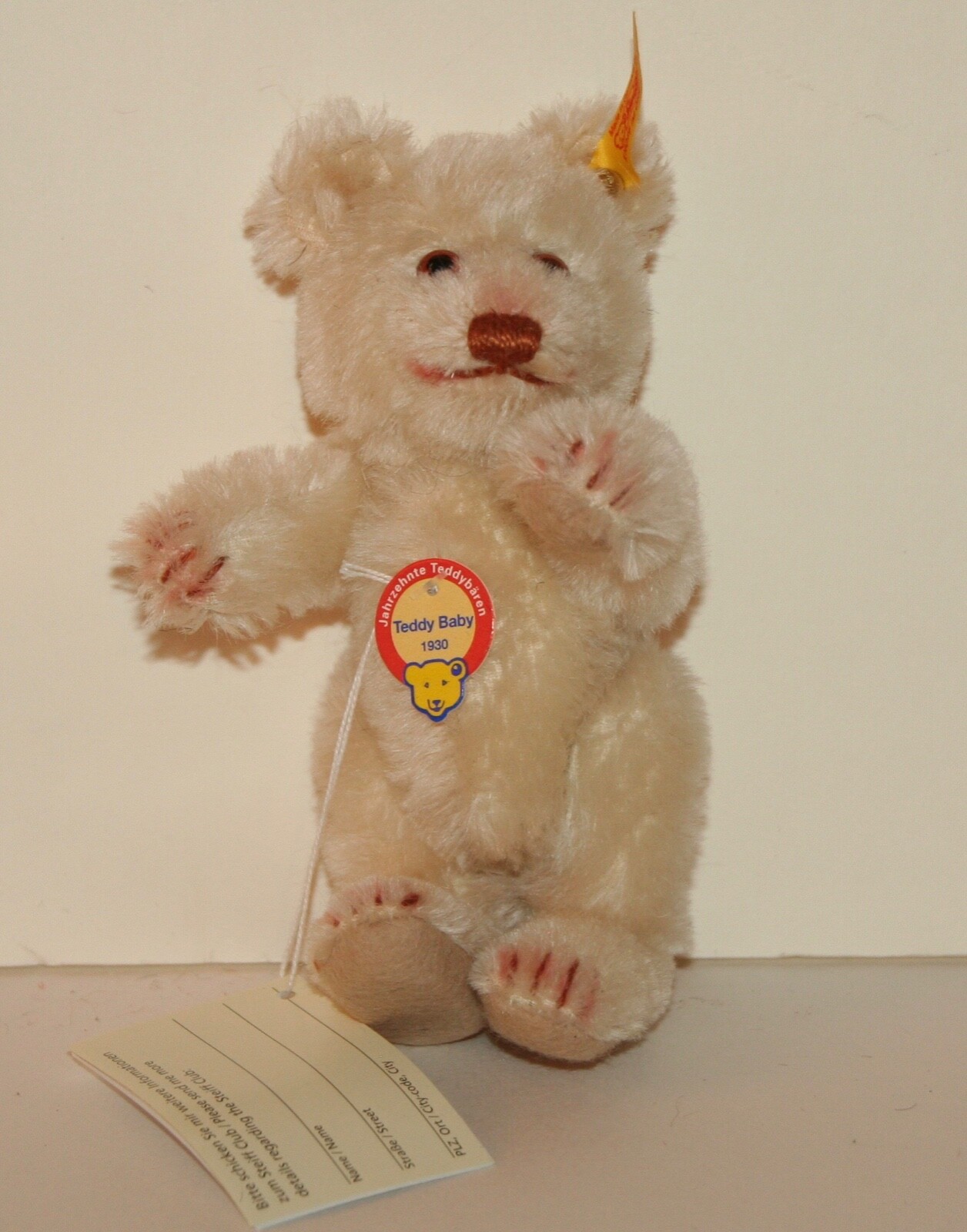 steiff teddy baby 1930 replica