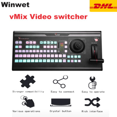 Winwet HY-1650HD vMix Control Panel Switcher Live YTB Video Recording Equipment