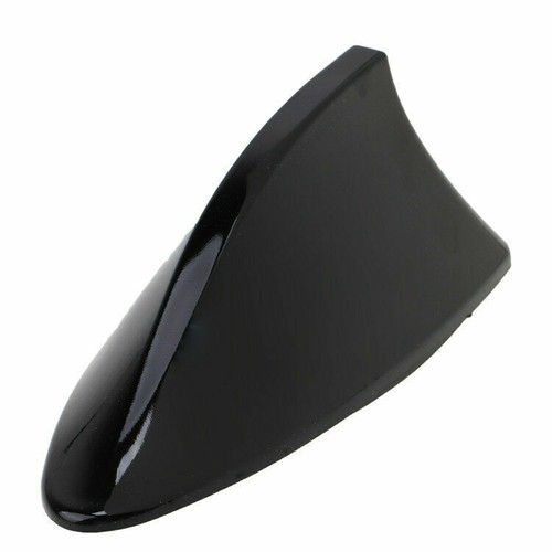 Black Wireless Shark Fin Style Auto Car Roof Radio AM/FM Signal Aerial Antenna - Picture 2 of 8