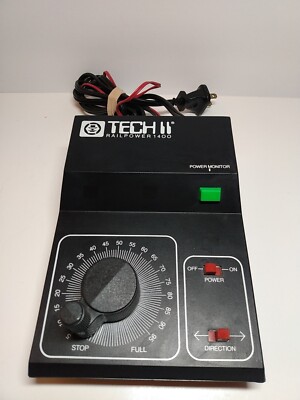 MRC TECH II RAILPOWER 1400 AC/DC HOBBY TRANSFORMER MODEL TRAIN CONTROLLER OB
