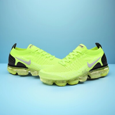 CL Nike Air VaporMax Flyknit 2 Fluorescent Yellow Men's