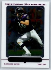 2005 Topps Chrome Todd Heap Baltimore Ravens #78