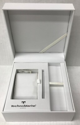 TechnoMarine vintage Authentic WHITE Watch Box Presentation display Storage Case