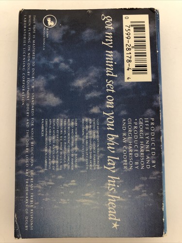 George Harrison Got My Mind Set On You Cassette Tape 1987 Single D10 - Picture 11 of 12
