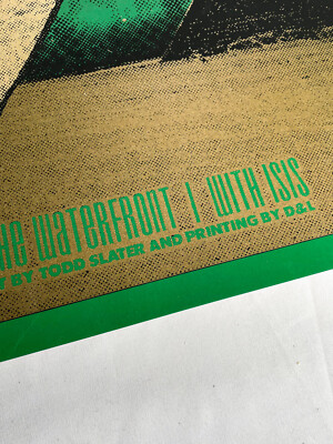 TOOL Poster by TODD SLATER Camden NJ 28 Sep 2006 Tweeter Center 99