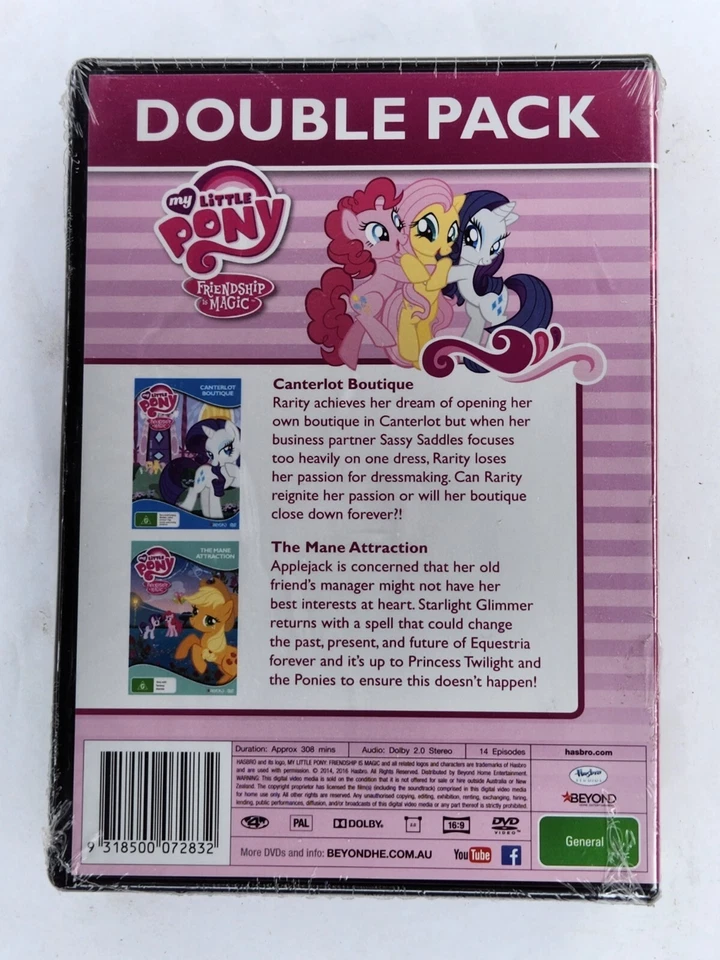 My Little Pony: Friendship Is Magic - DVD Region 4 PAL - New - Image 2 of 2