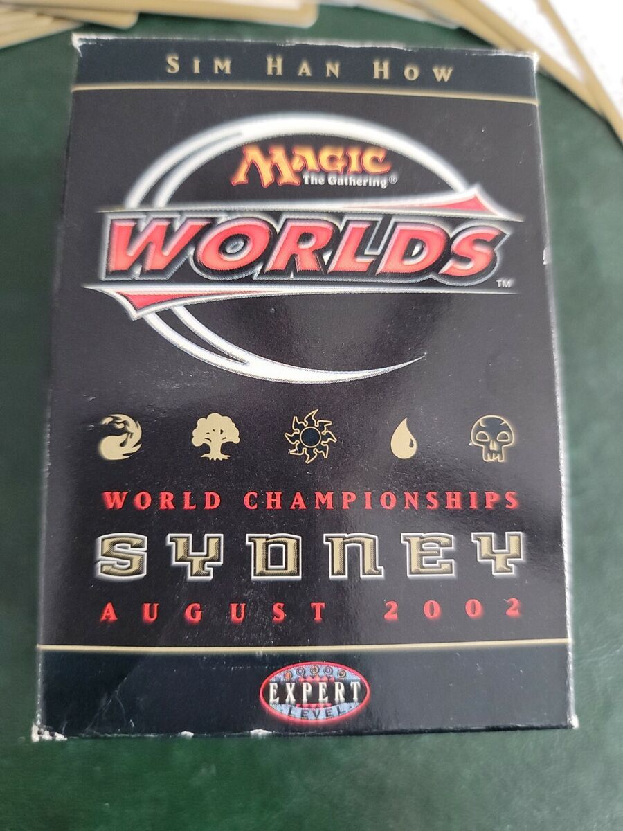 MTG Magic the Gathering 2002 World Championship Deck Sydney MTG Magic the Gathering 2002 World Championship Deck Sydney