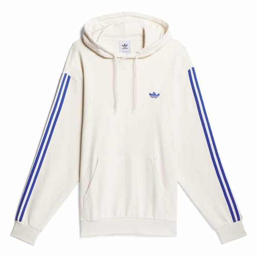 Adidas Skateboarding Shmoo Won White Royal Blue Feather Hooded Sweatshirt - Picture 7 of 9