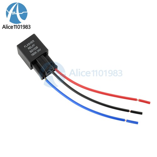DC12V 24V 180W Car Flasher Relay Turn Signal 3 Pin Car Motorcycle Steering Relay - Picture 35 of 35