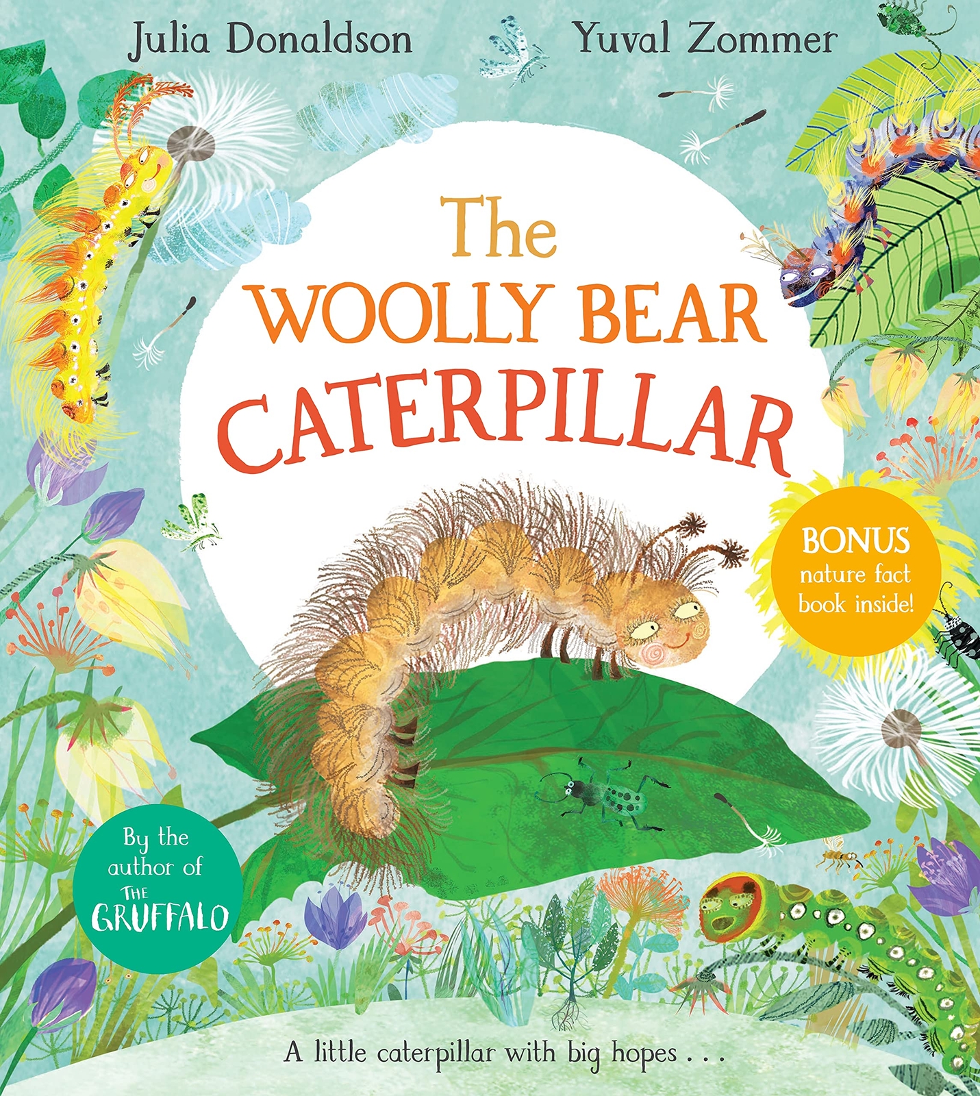 9781529012200 The Woolly Bear Caterpillar - Julia Donaldson,Yuval Zommer