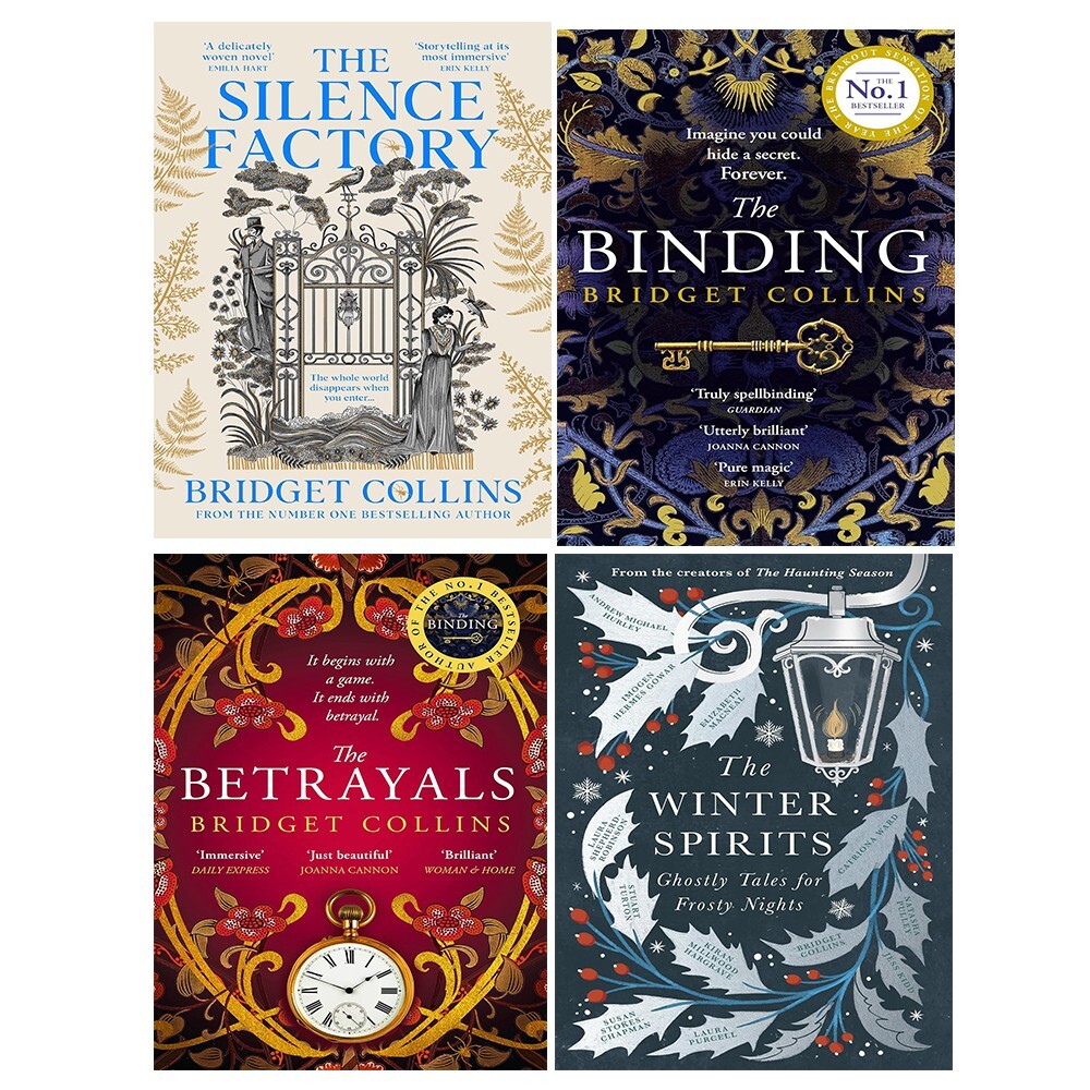 Bridget Collins Collection 4 Books Set Silence Factory, Betrayals,Winter Spirits