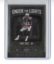 2020 LEGACY NFL FOOTBALL #UL-RM RANDY MOSS OPTI-CHROME UNDER THE LIGHTS,PATRIOTS