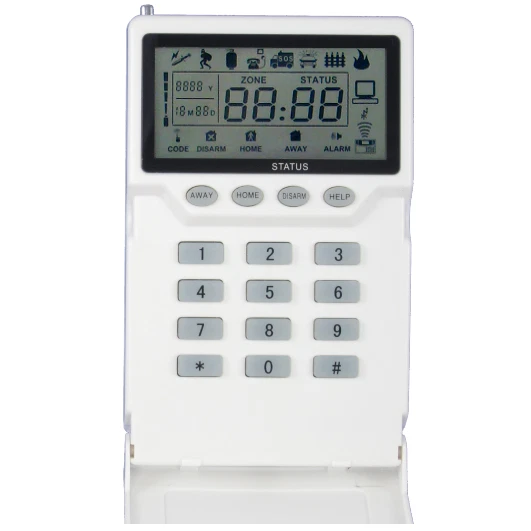 WIRELESS HOME SECURITY SYSTEM - LCD BURGLAR FIRE ALARM HOUSE AUTO-DIALER NEW A04 - Image 3 of 4