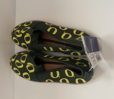 Oregon Ducks Women s Espadrille Canvas Slip-On Shoe - XL