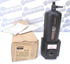 DAYTON - 4ZL50 - General Purpose Air Line Filter, 150 psi - 125°F - 1/2" (NEW)