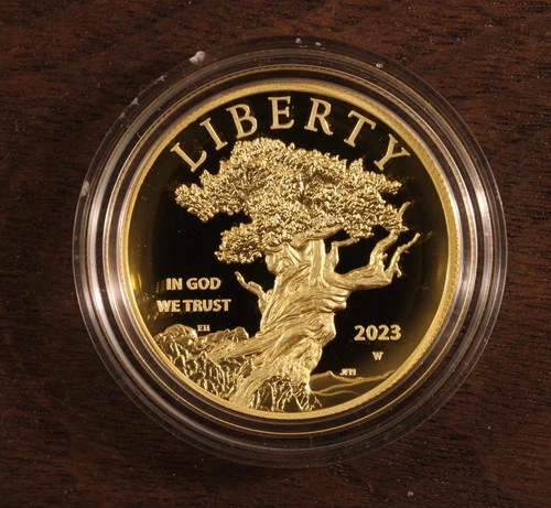 2023-W 1 oz Proof Gold American Liberty High Relief $100 .9999 Coin with w/OGP