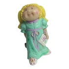 Vintage Cabbage Patch Kids Girl Figure 1984 Figurine Blond Storybook Pajamas PVC