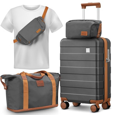 22x14x9 Luggage 22 X 14 X Bag Hykolity 2-Piece 22In Luggage Set, Expandable  22x14x9 Carry