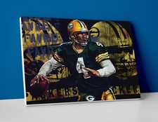 Brett Favre Painting Poster or Canvas - Brett...
