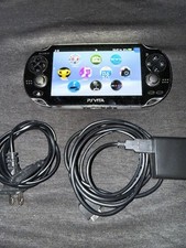 Sony PS Vita (PCH-1001) Oled, w/Charger Cable w/512gb micro sd