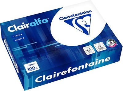 Clairefontaine Multifunktionspapier DIN A4 extra weiß 100 g/qm 500 Blatt