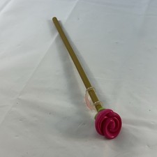 Disney Beauty Beast Rose Wand Toy Prop Costume Accessory Stem Princess Belle