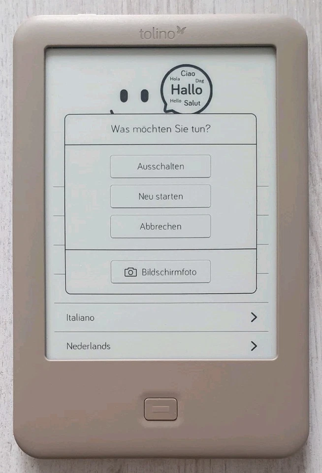 E-Book Reader Tolino Page, voll funktionsfähig, OVP - Bild 2 von 4