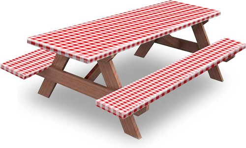 6ft Picnic Table and Bench Cover Camping Essentials RV Gear 72in Waterproof