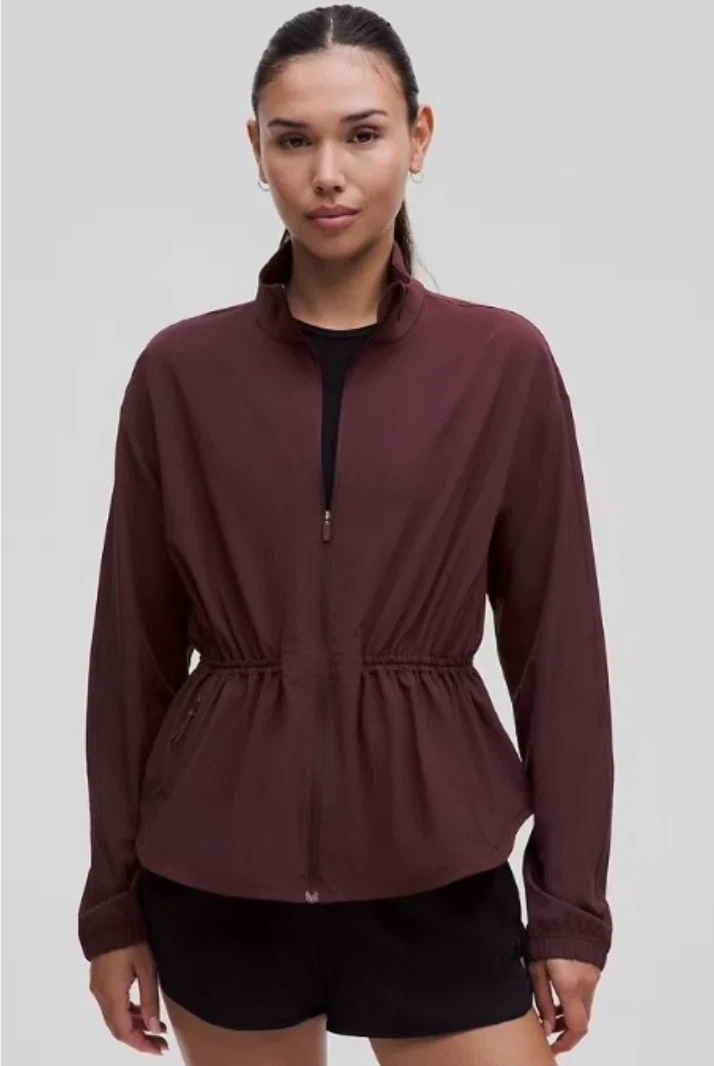 Lululemon UV Protective Cinch Waist Run Jacket - Retail $128 - New Authentic