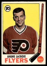 1969-70 O-Pee-Chee Andre Lacroix Philadelphia Flyers #98