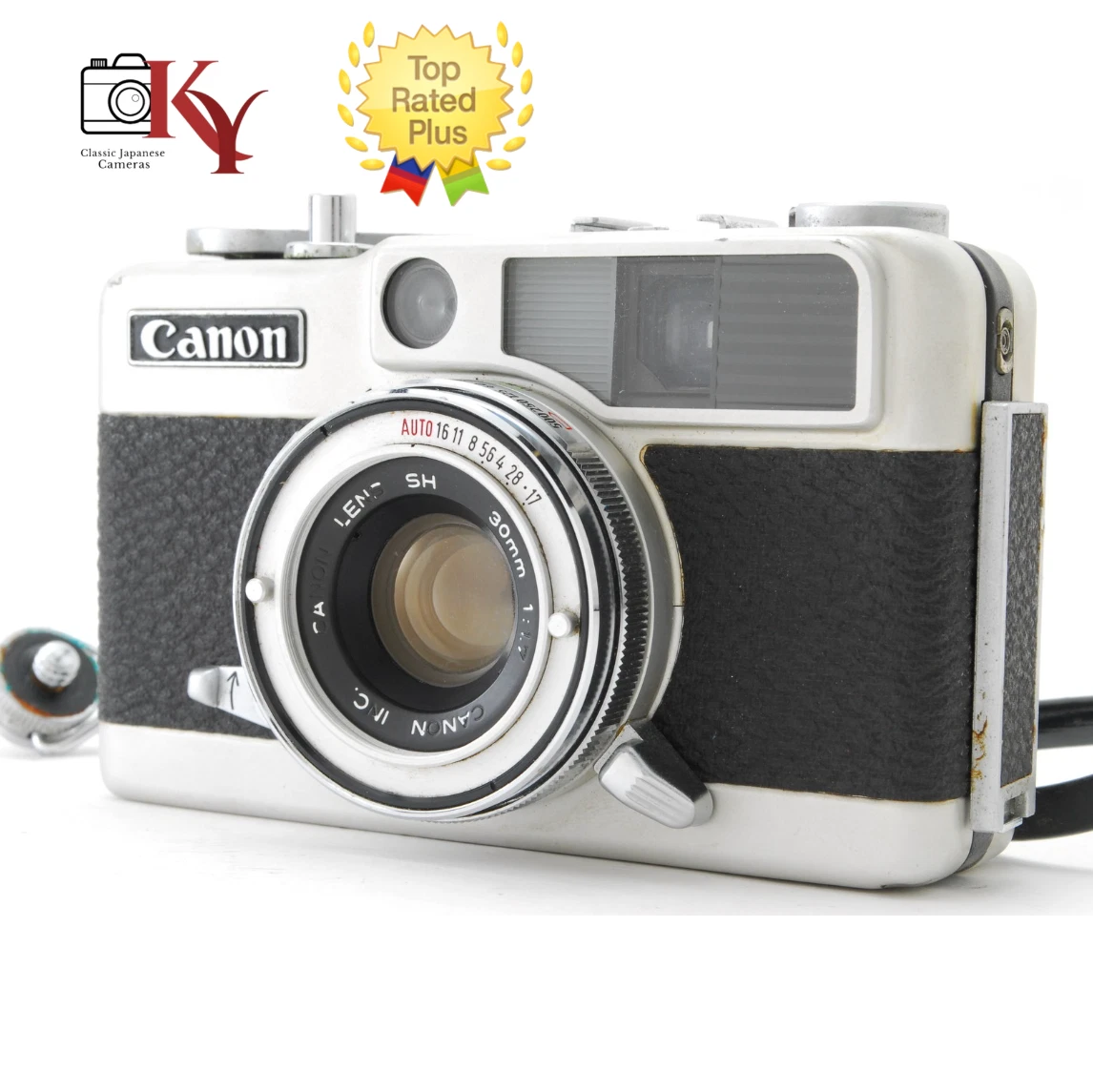 フィルムカメラ Canon demi EE17 F1225-170-1-15p p Canon demi EE17 ハーフカメラ フィルムカメラ 現状品 - メルカリ