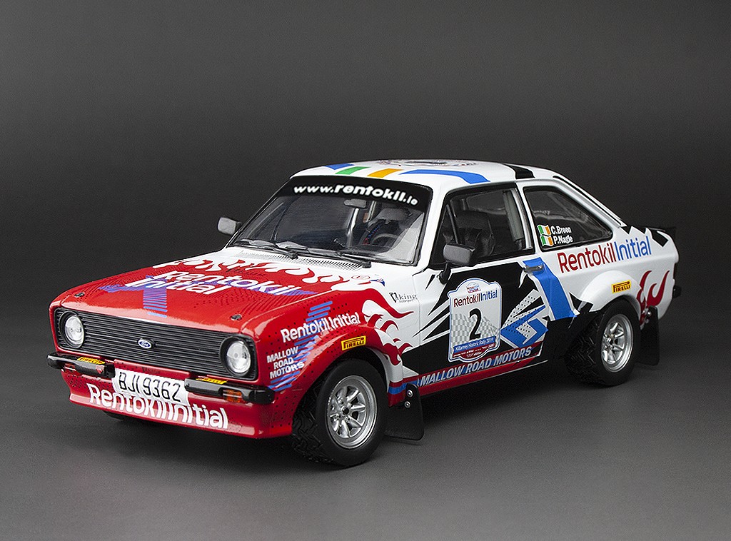 SUN STAR 4861 1:18 Ford Escort RS1800 - #2 C.Breen/P.Nagle - 2nd Rentokil Initia