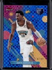 2025-26 Topps Finest Jaren Jackson Jr. Common Refractor Blue X-Fractor #/125