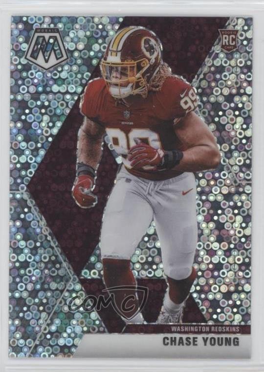 2020 Panini Mosaic Rookies No Huddle Silver Prizm Chase Young #202 n1u