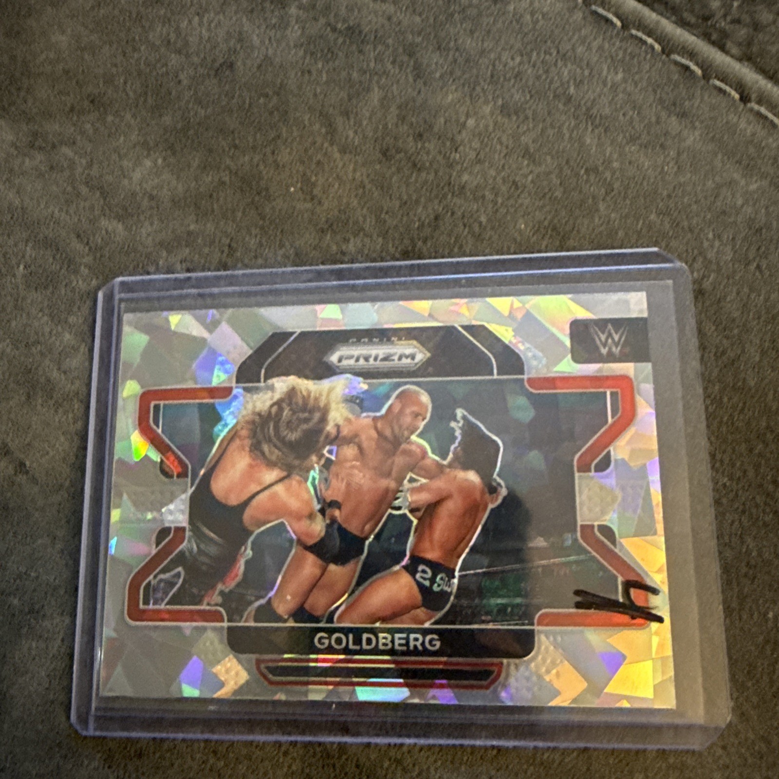 2022 Prizm WWE Goldberg Ice #33