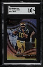 2020 Panini Select Field Level Silver Prizm Malcolm Perry #399 SGC 10 GEM 0i76