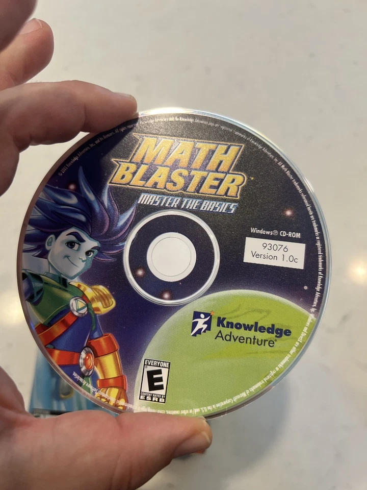 Math Blaster CD-ROM Software Game for Windows 98/95 PCS - Image 4 of 4