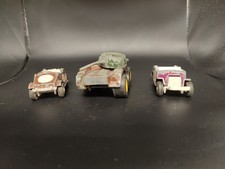 vintage tootsietoy cars trucks  Tank Junkyard Parts lot
