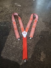 Vintage UT Tennessee Volunteers Suspenders Orange College Game Day Vols Tailgate