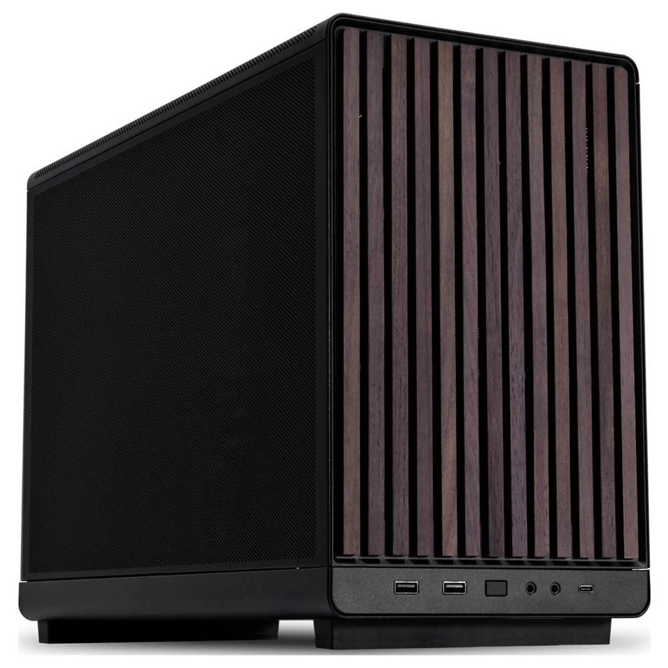 Lian Li Lian Li DAN Cases A3-mATX Wood Edition PC-Gehäuse, Micro-ATX - Walnuss, - Bild 2 von 4
