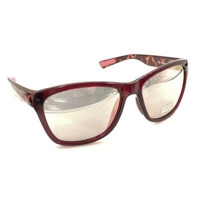 Nike NEW Vital EV0882 626 512 Tortoise Red Square Sunglasses Frames 58-17 135