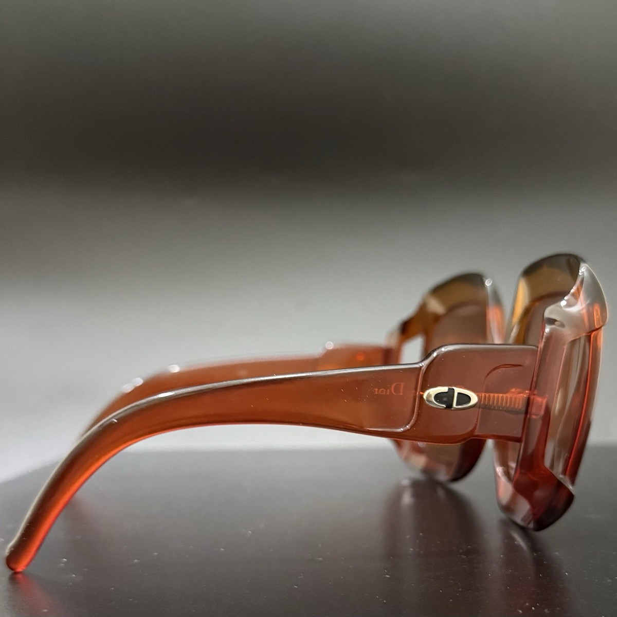 1970’s Unisex Thick Framed Light Brown Sunglasses, Optyl, Made in Germany Vintage 1970s CHRISTIAN DIOR D07 Optyl Frame Oversized  main image 3