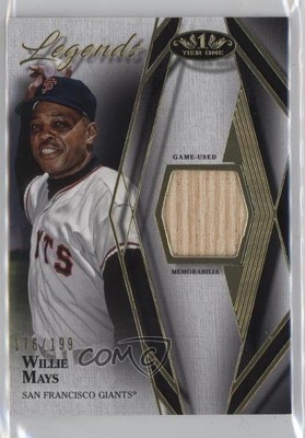 2022 Topps Tier One Tier One Legends Relics /199 Willie Mays #T1LR-WM HOF