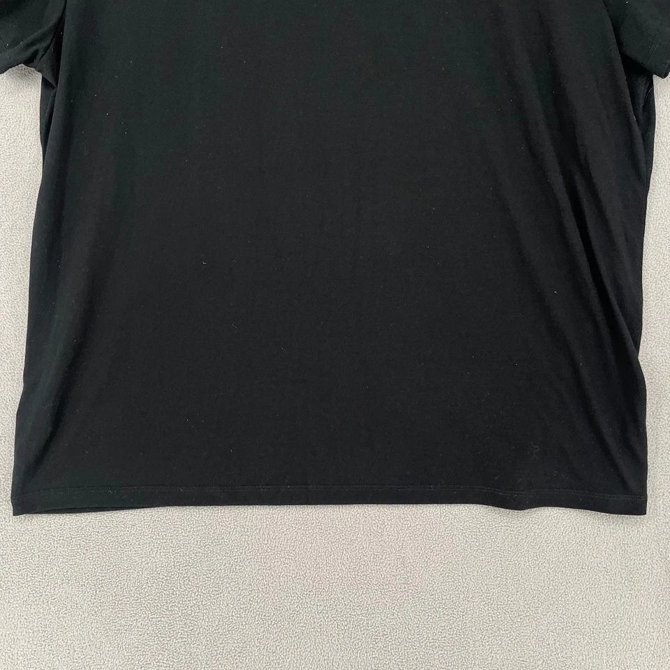 Camisa Lorna Jane Mujer 2XL XXL Negra Blanca Camiseta Manga Corta Gimnasio Crew V4 Foto 3 de 4