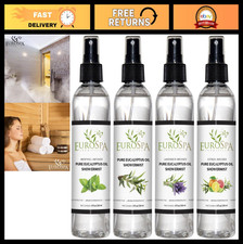 All-Natural Eucalyptus Oil Shower Mist & Steam Spray - Aromatherapy 4 Pack, 8 oz